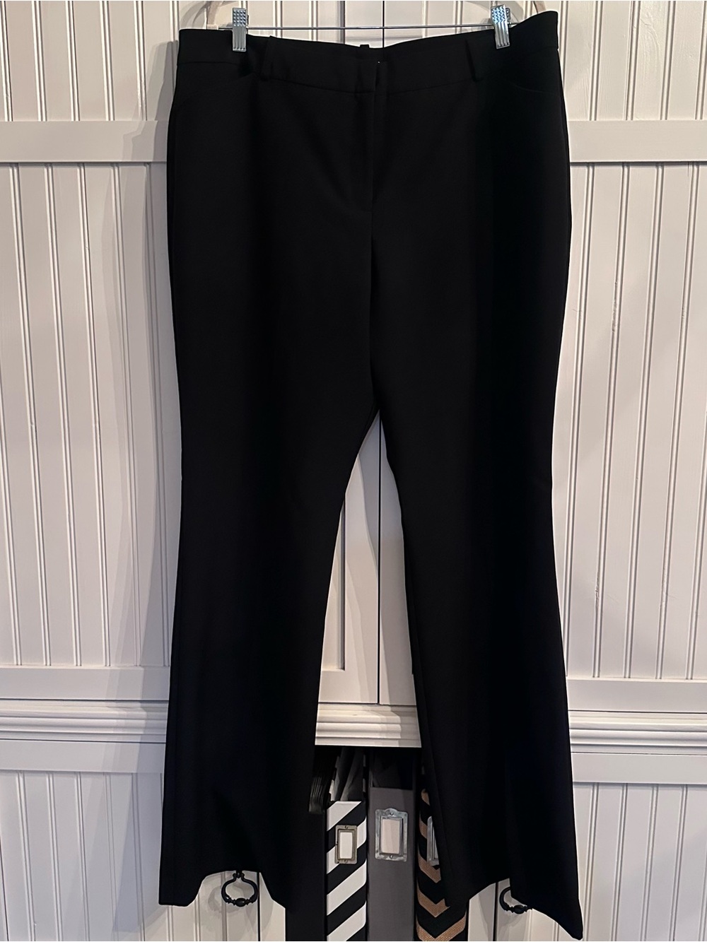 Worthington Black Boot Cut Dress Pants 18T